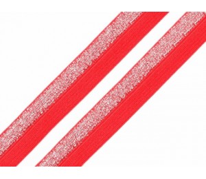 Falzgummi Breite 17 mm mit Lurex